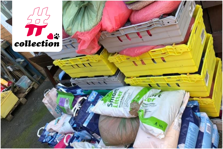 #collection from Morrison’s warehouse | Wehelpanimals.org.uk